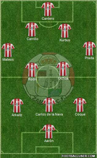 Zamora C.F. Formation 2014