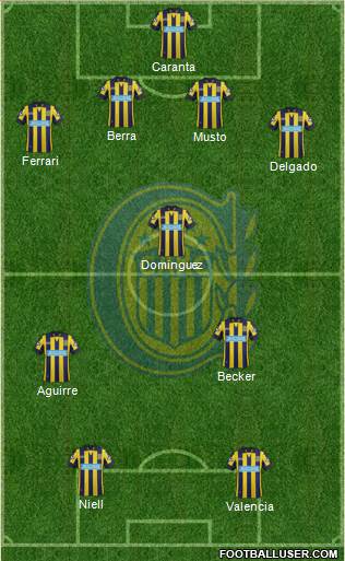 Rosario Central Formation 2014