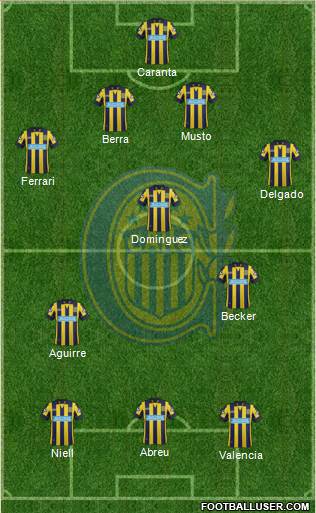 Rosario Central Formation 2014