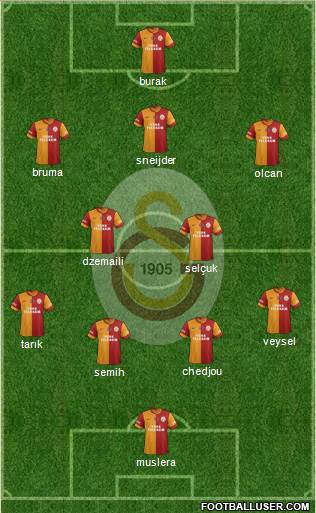 Galatasaray SK Formation 2014