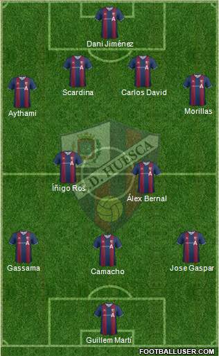 S.D. Huesca Formation 2014