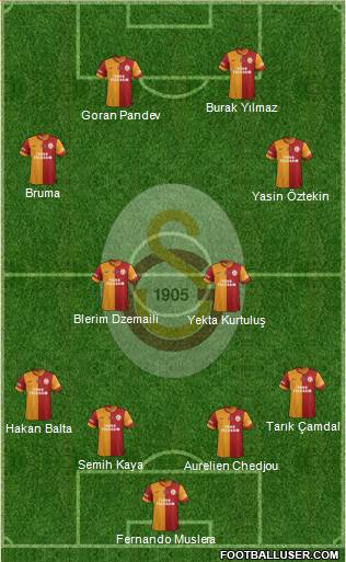 Galatasaray SK Formation 2014