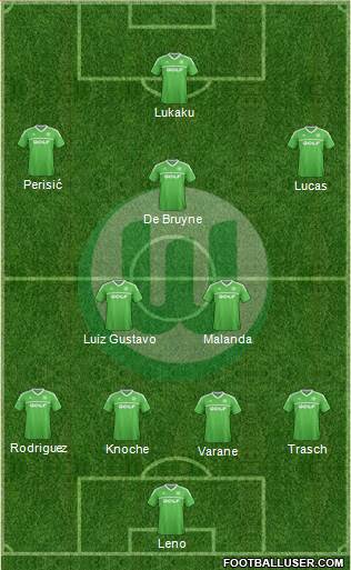 VfL Wolfsburg Formation 2014