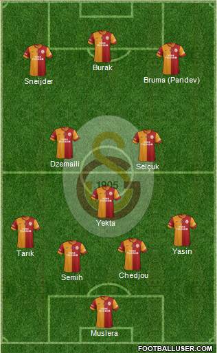 Galatasaray SK Formation 2014