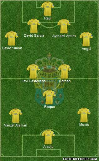U.D. Las Palmas S.A.D. Formation 2014