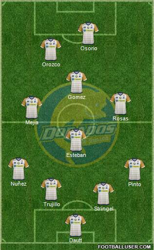 Club Dorados de Sinaloa Formation 2014