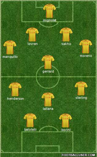 Liverpool Formation 2014
