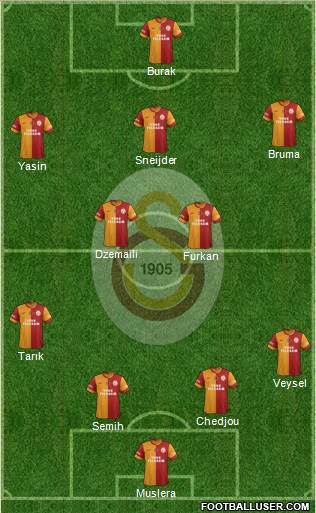 Galatasaray SK Formation 2014