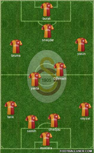 Galatasaray SK Formation 2014