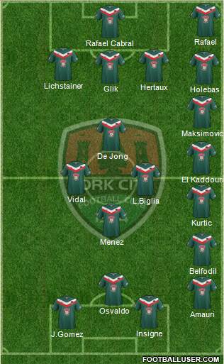 Cork City Formation 2014