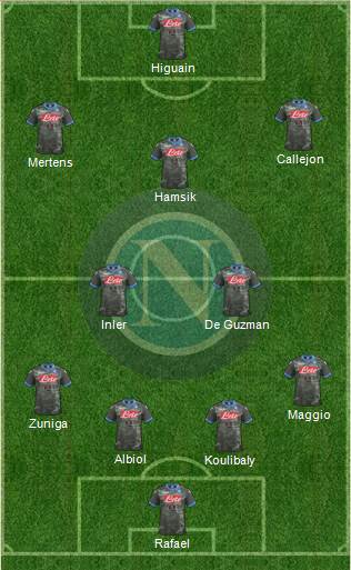 Napoli Formation 2014