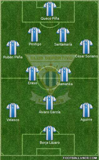 C.D. Leganés S.A.D. Formation 2014