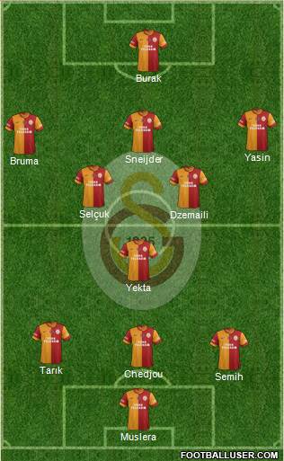 Galatasaray SK Formation 2014