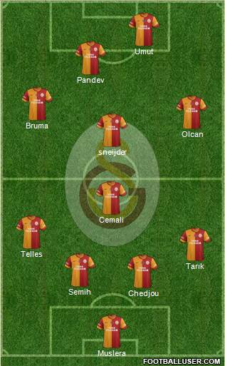 Galatasaray SK Formation 2014