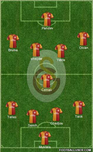 Galatasaray SK Formation 2014