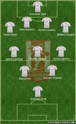 Balikesirspor Formation 2014