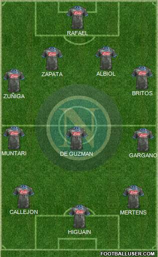 Napoli Formation 2014