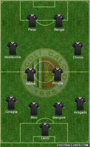 Ascoli football formation