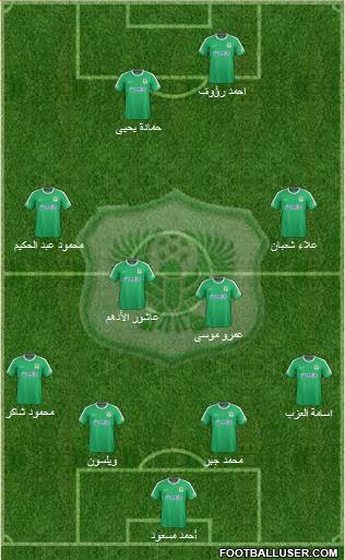 Masry Port Said Formation 2014