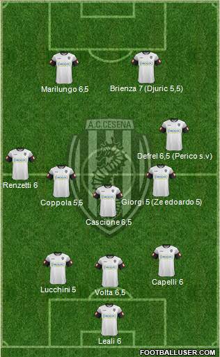 Cesena Formation 2014
