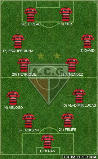 Atlético C Goianiense Formation 2014