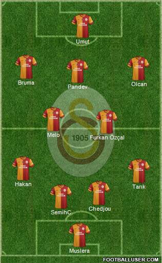 Galatasaray SK Formation 2014