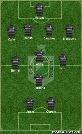 CDC Atlético Nacional Formation 2014