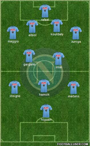 Napoli Formation 2014