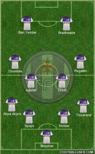 Toulouse Football Club Formation 2014