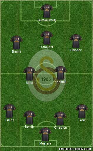 Galatasaray SK Formation 2014