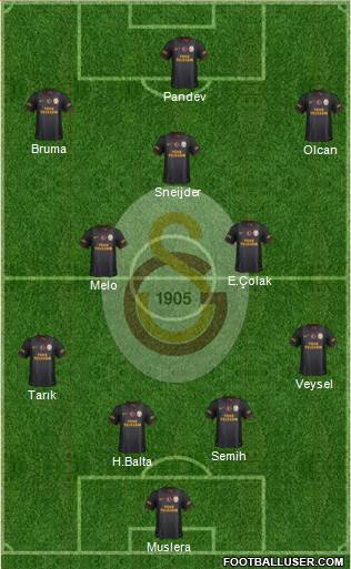 Galatasaray SK Formation 2014