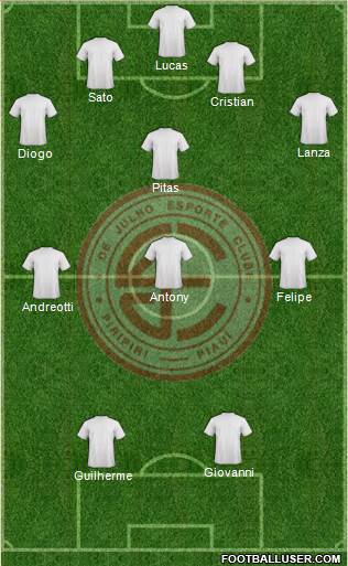 4 de Julho EC Formation 2014
