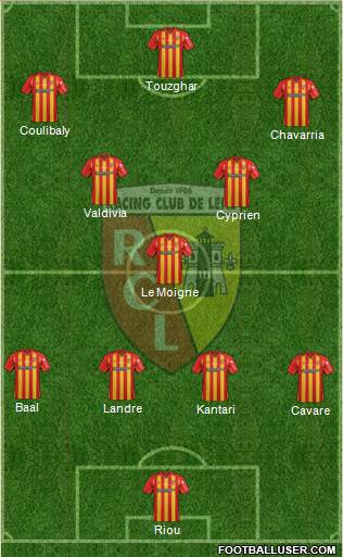 Racing Club de Lens Formation 2014