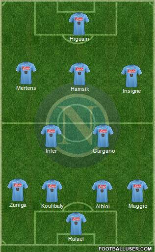 Napoli Formation 2014