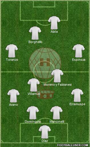 Huracán de Tres Arroyos Formation 2014