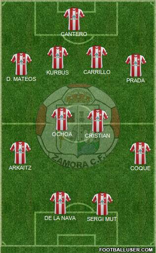 Zamora C.F. Formation 2014