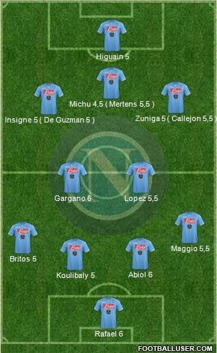 Napoli Formation 2014