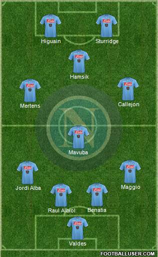 Napoli Formation 2014