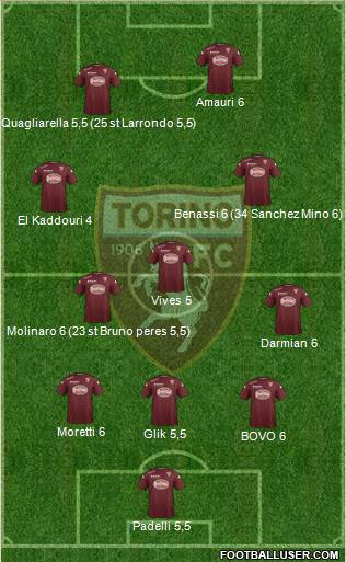 Torino Formation 2014