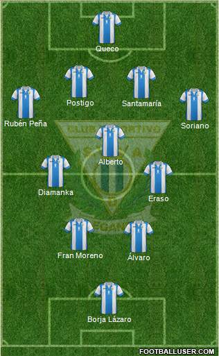 C.D. Leganés S.A.D. Formation 2014
