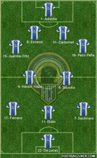 Hércules C.F., S.A.D. Formation 2014