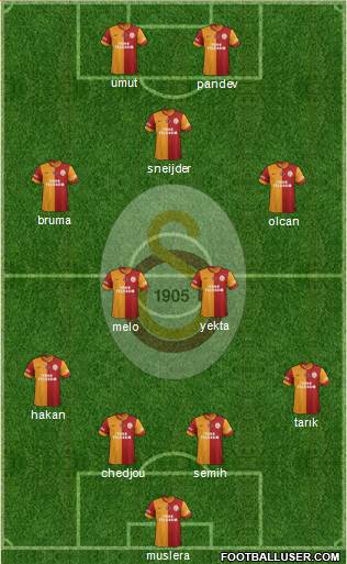 Galatasaray SK Formation 2014