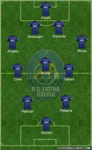 Latina football formation