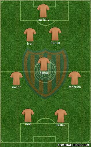 San Lorenzo de Almagro Formation 2014