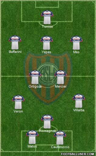 San Lorenzo de Almagro Formation 2014