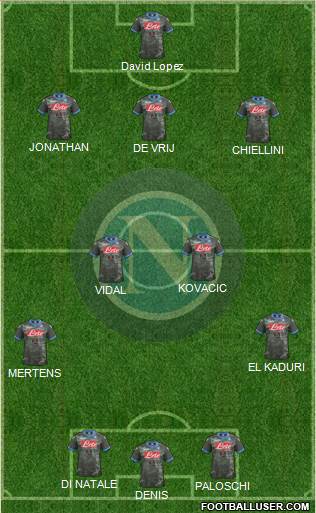 Napoli Formation 2014