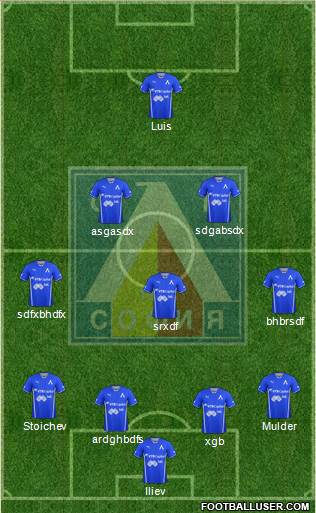 Levski (Sofia) Formation 2014