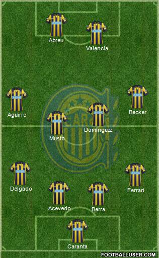 Rosario Central Formation 2014