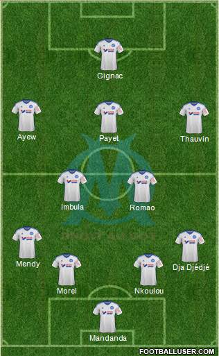 Olympique de Marseille Formation 2014