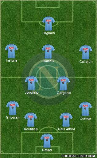 Napoli Formation 2014
